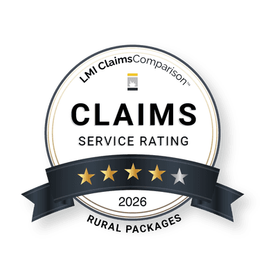 LMI ClaimsComparison - 4 star service rating - Farm Pack